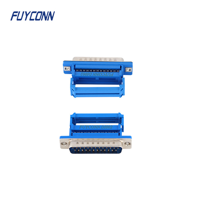 tipo que prensa del conector masculino de la cinta D-SUB del conector de cinta de 25Pin IDC