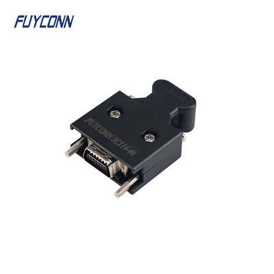Conector de la entrada-salida de la cinta del conector de cable de 14 Pin Solder Type SCSI mini D MDR