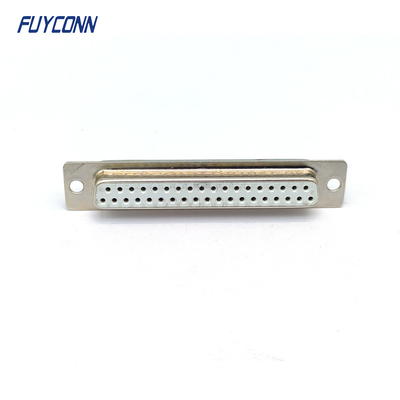 Taza femenina 9pin 15pin 25pin 37pin de la soldadura del conector del Pin D-SUB de la máquina