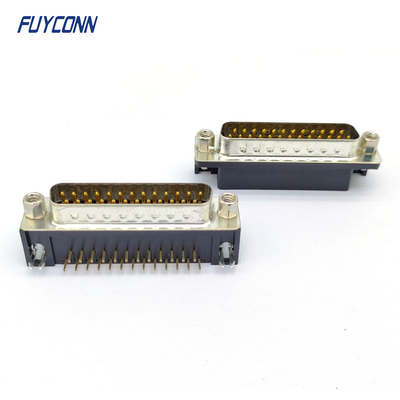25 distancia 9 del conector 8.08m m de Pin Plug Male D-SUB 15 25 conector del DB del varón de 37 pernos