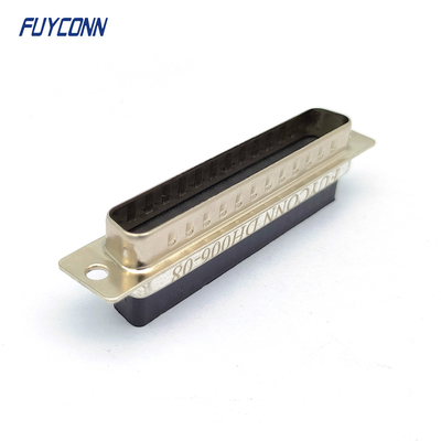 Tipo masculino conector de la encrespadura de D-SUB, conector de la soldadura de 9pin 15pin 25pin 37pin DSUB