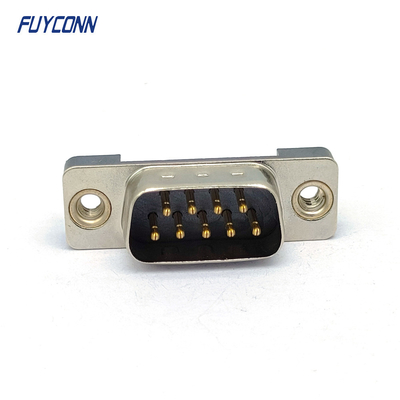 conector DELGADO masculino del perfil bajo de 1.5m m, conector de 9Pin VGA D-SUB