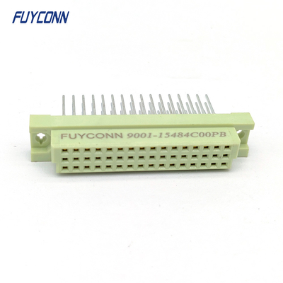 3 filas Conector femenino DIN41612 48 pin 13 mm Conector de prensa DIN 41612
