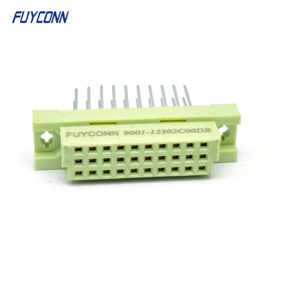 13mm 30Pin DIN 41612 Conector 3Rays 330 PCB recto Conector femenino DIN41612