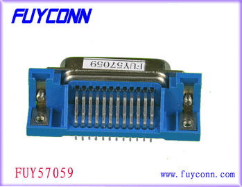 36 UL certificada conector femenino de ángulo recto de la impresora del PWB del Pin Centronic DDK