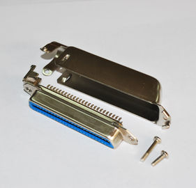 Los pares DDK Centronic femenino de 90 grados 25 sueldan el conector invertido 50pin con la capilla de Matel