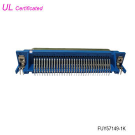 64 conector femenino del PWB de Pin Centronics Connector Right Angle 32pairs con la cerradura del tablero
