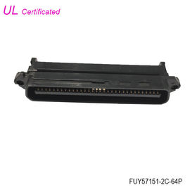 El conector de Centronic IDC del varón del Pin RJ21 de TYCO 64 sin cubierta certificó la UL