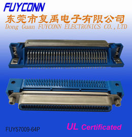 PWB 64 de ángulo recto Pin Centronics Female Connector 32pairs