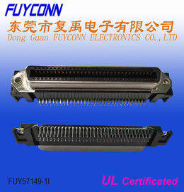 Centronic 64 Pin Right Angle Champ Connector, conector femenino del PWB de DDK
