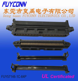 Clip del alambre de Pin Centronics Connector With del receptáculo 24 de la soldadura de la cinta