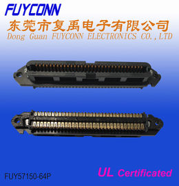 Conector que prensa de Pin Centronics Connector Female 32pairs IDC del receptáculo 64