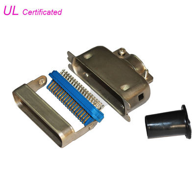El Doctor en Medicina mecanografía 14 24 36 50 Pin Male Plug Centronic Solder Pin Connector con la conexión dura