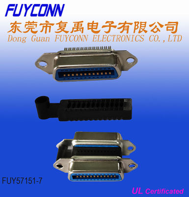 Tipo centronics femenino del conector IDC del bus de interface de fines generales 24P de IEEE que prensa 488