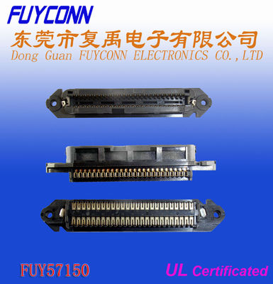 Tipo que prensa receptáculo de Centronics 14S 24S 36S 50S 64S IDC de la hembra del conector
