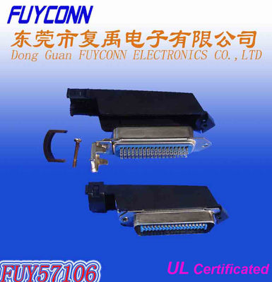 El varón Centronic suelda el tipo conector de 36pin con la capilla plástica de 90 grados