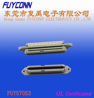 50 el tipo fácil soldadura del conector del Pin DDK Centronic fija el tipo zócalo del receptáculo