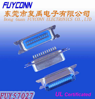 14 UL certificada conector masculino de Centronic de la soldadura del campeón de la línea central del Pin 2.16m m