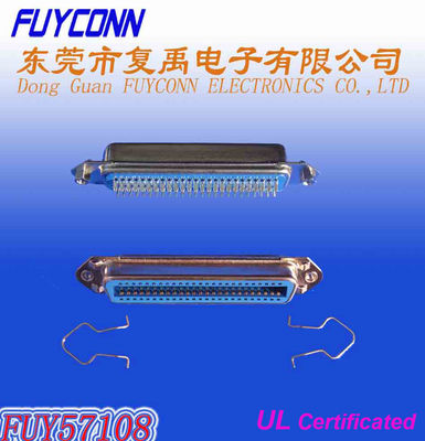 los conectores hembra de la soldadura del Pin DDK Centronic de la línea central 50 de los 0.085in certificaron la UL
