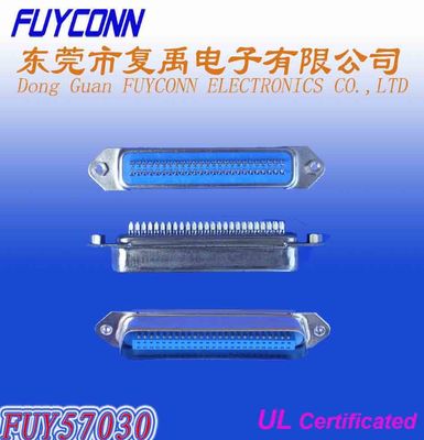 El conector masculino de Centronic de la soldadura de 50 Pin con los tornillos de cabeza de hex. certificó la UL
