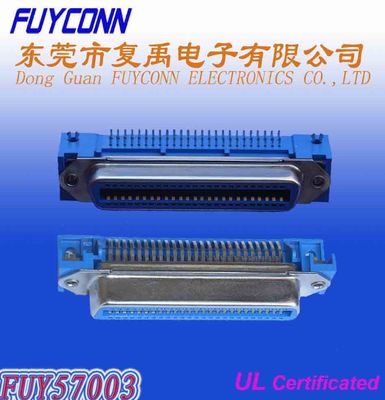 Centronic 14 24 receptáculos de ángulo recto del campeón del PWB 36 50Pin invirtió el conector hembra con la cerradura del tablero