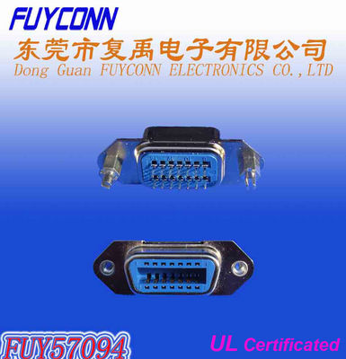 El PWB femenino del ángulo recto de 50 Pin Centronic montó la UL certificada conector