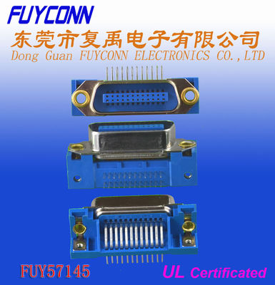 El conector del PWB de Centronic 24 Pin Male Right Angel certificó la UL