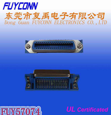 Centronic 14 24 36 conector hembra YA MONTADO del PWB del campeón de 50 Pin con la UL certificada soporte