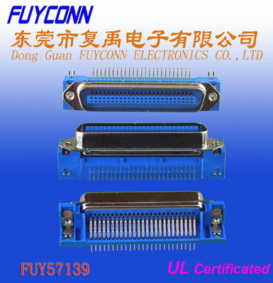 UL certificada conector pin de ángulo recto masculino del PWB 24 de Centronic