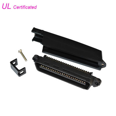 Conector masculino del Pin IDC del grado 50 de Centronic 90 con el material del Pin del bronce de fósforo