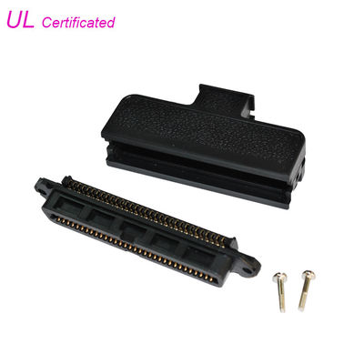TYCO plástico amperio 32 de la cubierta de 180 grados empareja 64 el tipo femenino del receptáculo de Pin Connector IDC