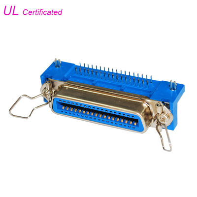 Centronic 36 de ángulo recto Pin Female Champ Connector 2.16m m negros o azules
