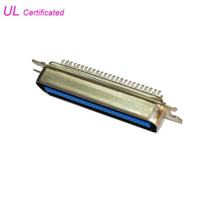 50 Doctores en Medicina masculinos UL del conector de Centronic de la soldadura de la línea central del Pin 2.16m m de Shell Certificated