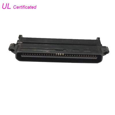 Conector del campeón de Centronic del varón de RJ21 64 Pin Plug IDC con el clip del alambre