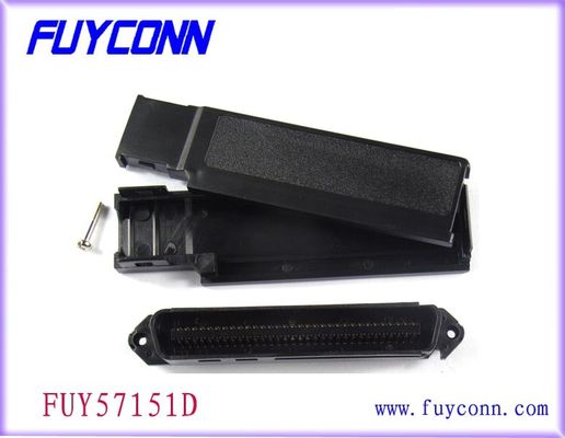 Conector masculino del campeón del Pin Centronic IDC del negro 64 con el material de aislador de PPO
