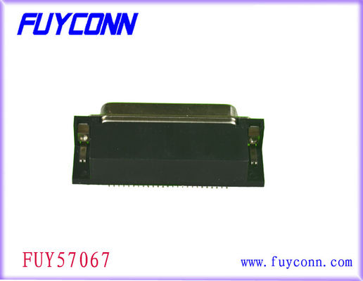 PWB centronics del conector del receptáculo de 100 Pin que monta el jefe del ángulo de Righat