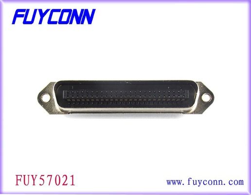 Conector masculino del montaje del PWB del Pin del conector 50 del campeón con la cerradura de los tornillos