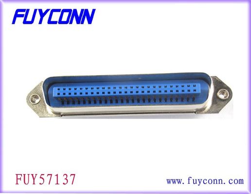 Conector masculino ROHS del campeón del enchufe del conector del PWB del ángulo recto de 50 Pin Centronic