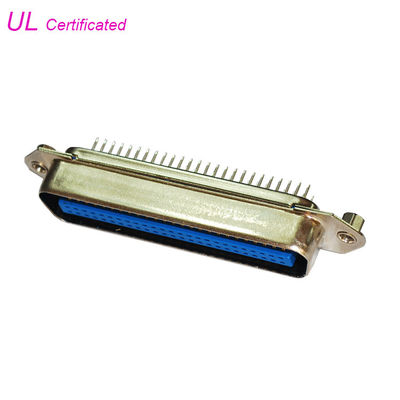 UL centronics de Certicified del conector del Pin del enchufe 50 del ángulo recto del PWB del campeón