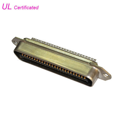 57 tipo masculino conector de Pin Centronic Solder Connector de la serie 50 del NC del campeón de la echada de 2.16m m