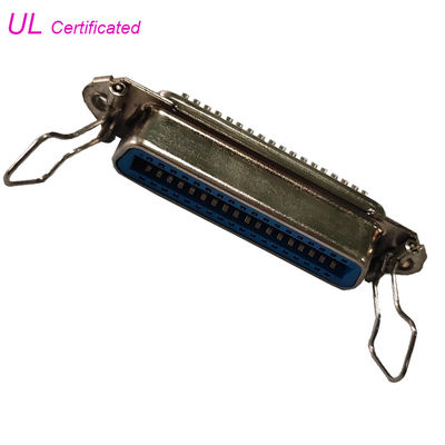 57 echada de Pin Centronics Connector Female Connector 2.16m m de la serie 36 del NC DDK