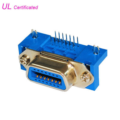 36 conector hembra de ángulo recto del PWB del Pin DDK Centronic para la impresora