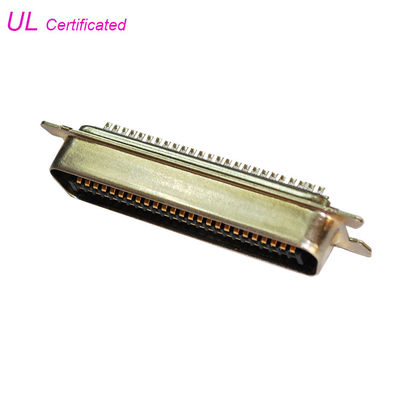 24 tipos echada de Pin Male Solder Centronic Hard del conector 2.16m m