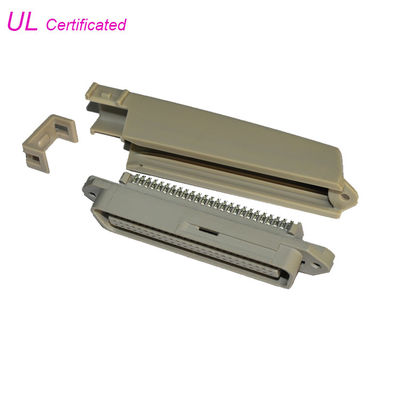 Conector del enchufe de Centronic de la soldadura del Pin del grado 50 de Tyco 90 con la UL certificada cubierta plástica