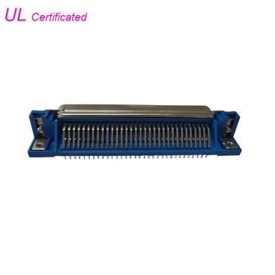UL certificada conector hembra de ángulo recto del PWB de 50 Pin Centronic