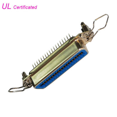 Tipo recto 14pin 24pin 50pin del PWB de 36 Pin Centronic Female Connectors