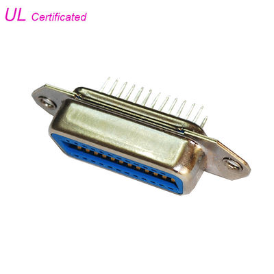 Tipo UL certificada conector hembra recto de la INMERSIÓN del Pin del campeón 24 del PWB de Centronic