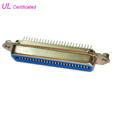 Conector vertical 50pin 24pin 14pin del PWB de Pin Centronic Stragiht Angle Female del soporte 36