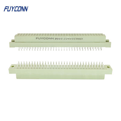 Conector euro femenino vertical 2*32pin 2*64pin del PWB de la echada del conector 2.54m m del estruendo 41612