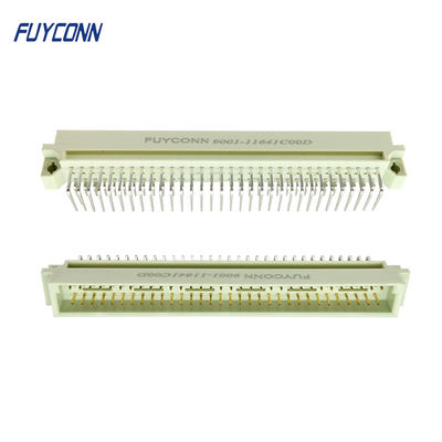 364 el conector 3 del estruendo 41612 rema 64 Pin Euro Connector con la echada de 2.54m m